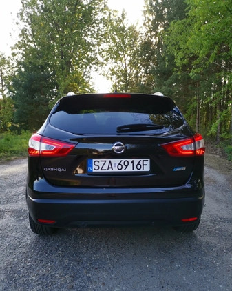 Nissan Qashqai cena 57900 przebieg: 134200, rok produkcji 2014 z Łosice małe 121